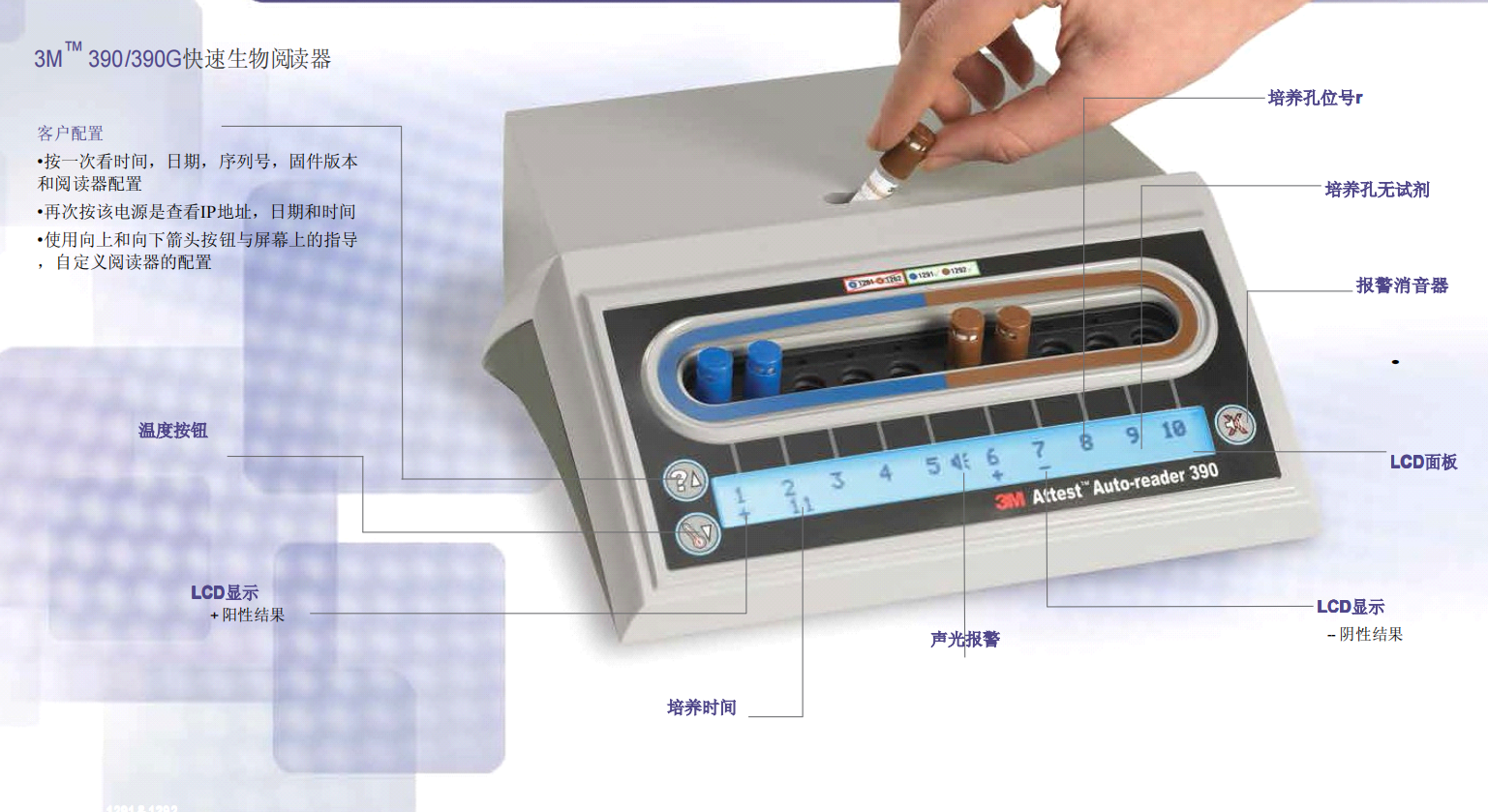 3M快速生物阅读器 390 