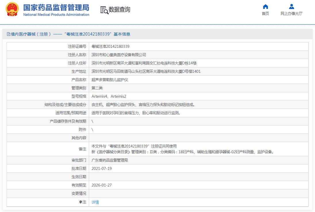 Artemis 4 胎儿监护仪 Artemis 4 胎儿监护仪