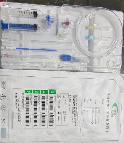 库珀一次性使用引流导管及附件DC-0820