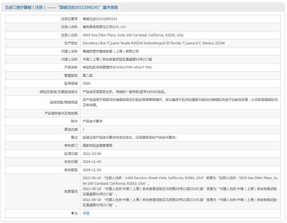 DJO神经和肌肉刺激理疗仪5900